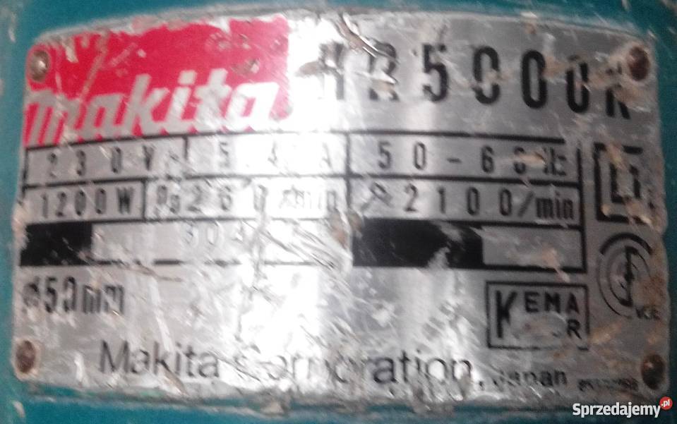 Młotudarowy MAKITA dolnośląskie Strzelin