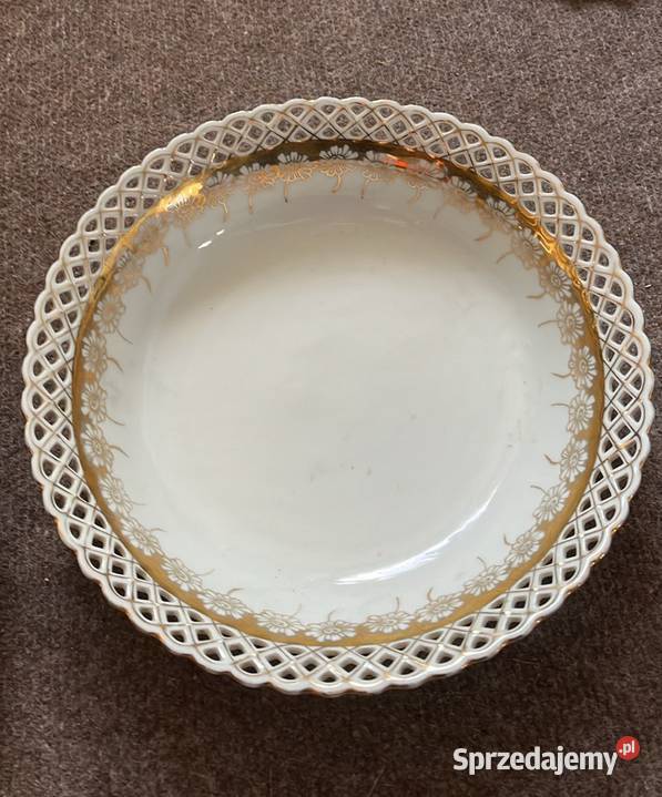 Patera misa z ażurem Syg Schumann Gdańsk