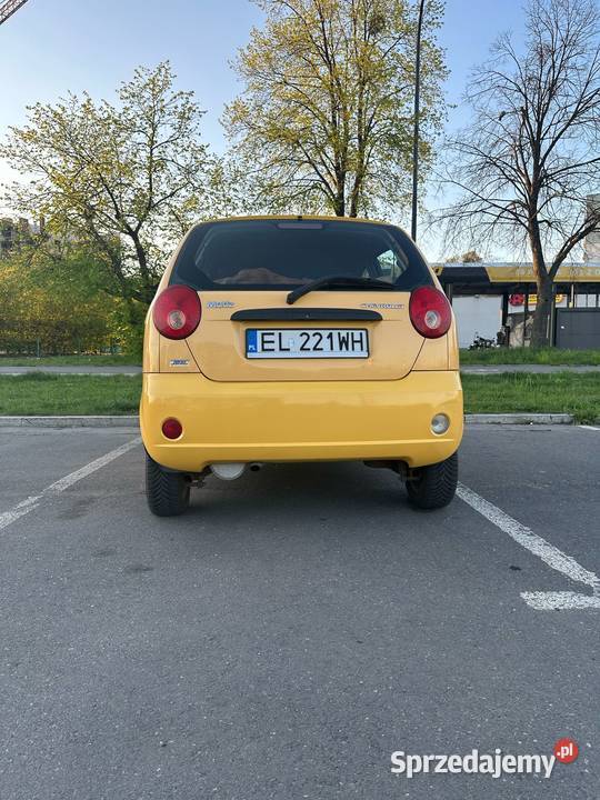 Chevrolet Matiz 10 l 2005 r Łódź