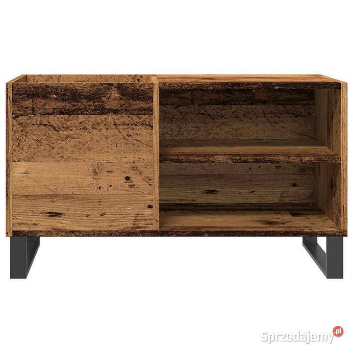 Szafka na płyty stare drewno 845x38x48 WM857244 Pozostałe Warszawa