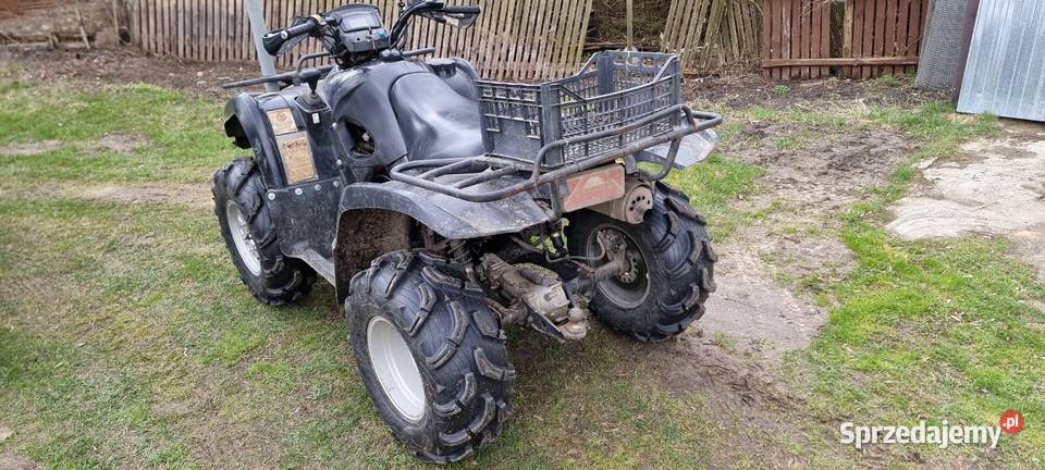 Suzuki vinson 500 nieuszkodzony Suzuki śląskie Brzózki
