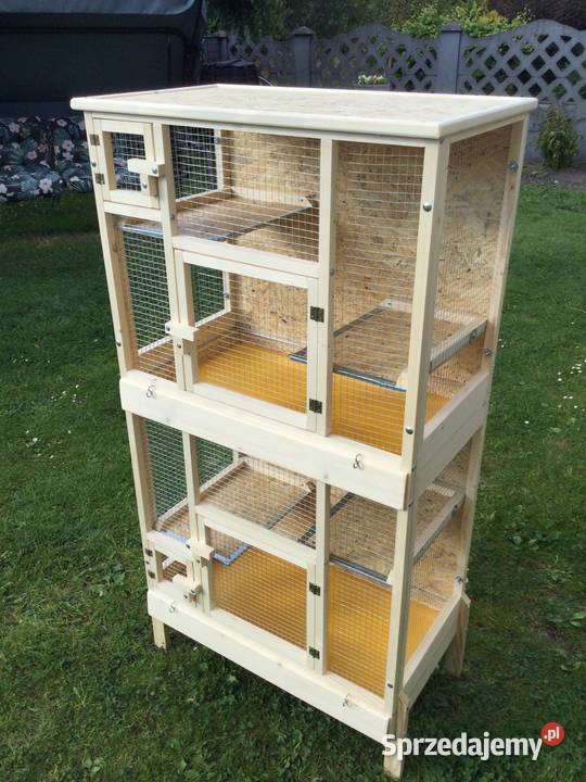 Klatka drewniana gryzoni koszatniczki szynszyli Dla gryzoni śląskie Myszków
