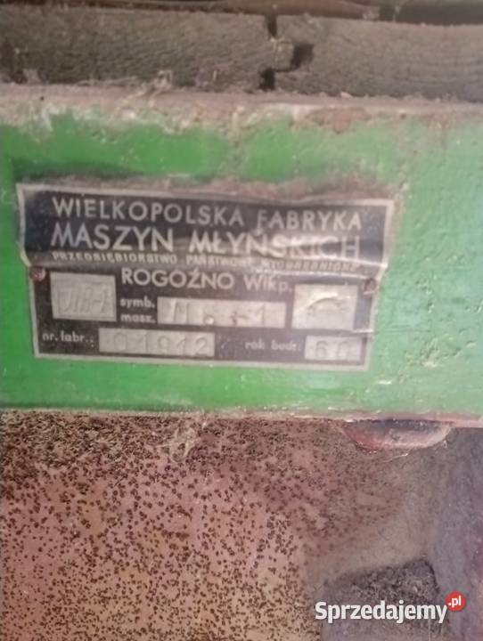 Zabytkowa Młocarnia Szerokomłotna MS 41 Rogoźno Brzesko