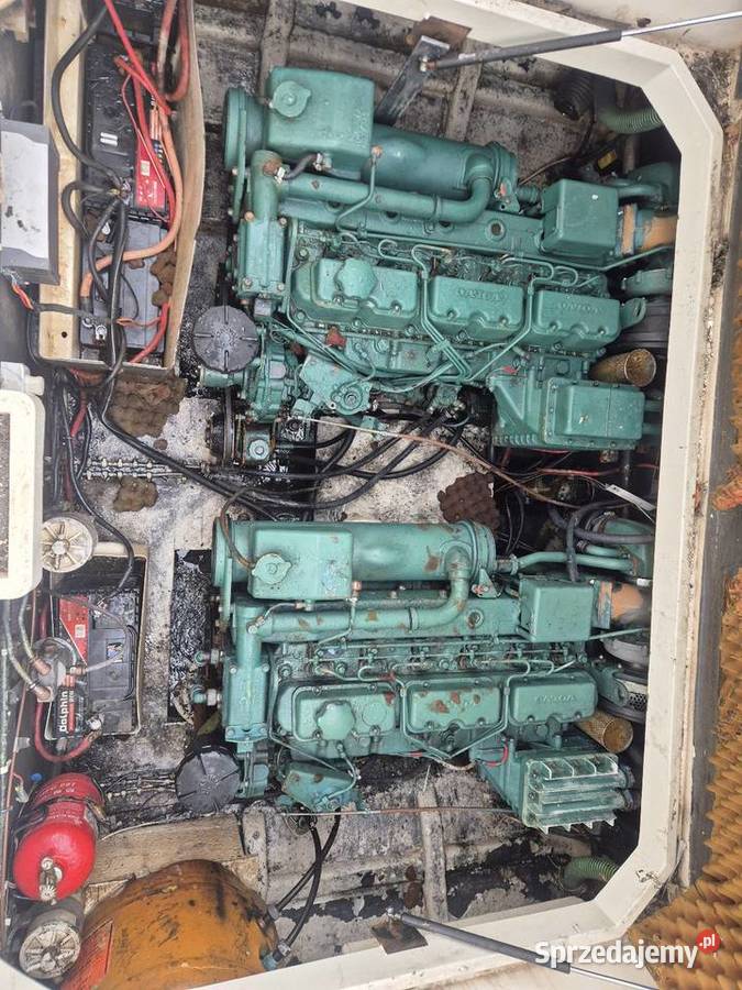 Lodz motorowa Fairline Targa 33 2 x diesel wielkopolskie Rawicz