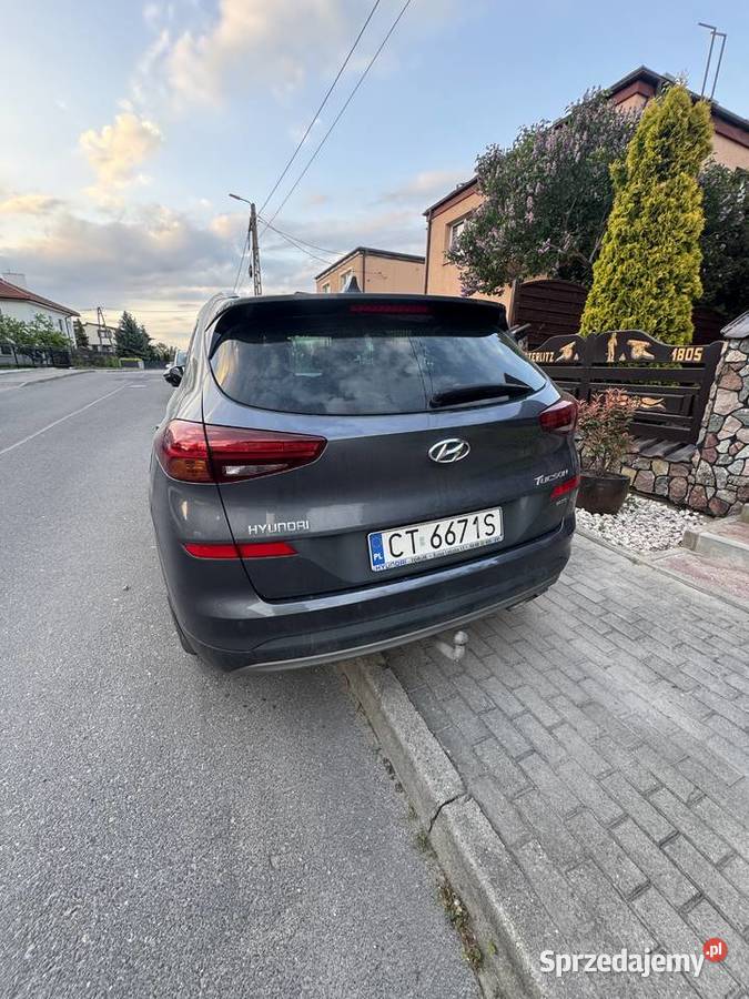 Hyundai tucson 20 CRDI 2018r restylingu wersja 155680km Chełmża
