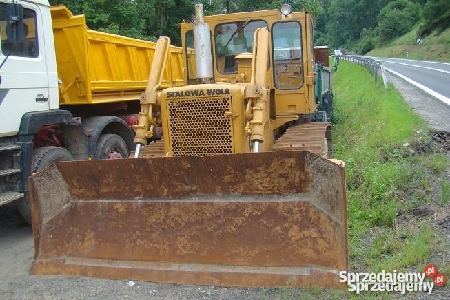 Spychacz Spych Spycharka stalowa wola TD 15 na Krzeczów