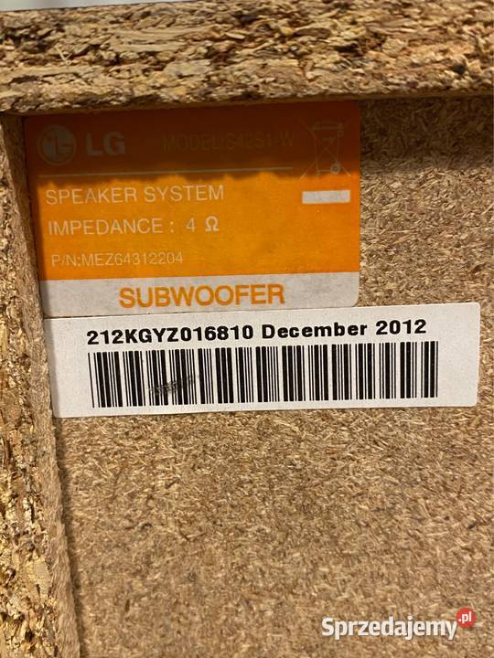 Kino domowe LG Blu Ray z zestawem głośników 51 Olsztyn