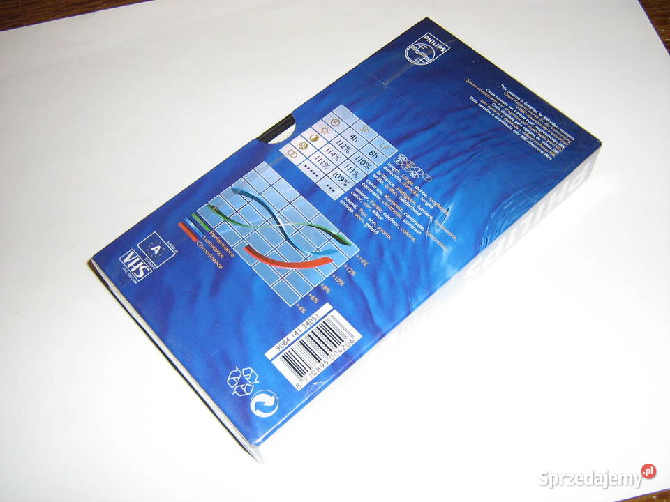 Kaseta VHS Philips HG 240 Głuchołazy