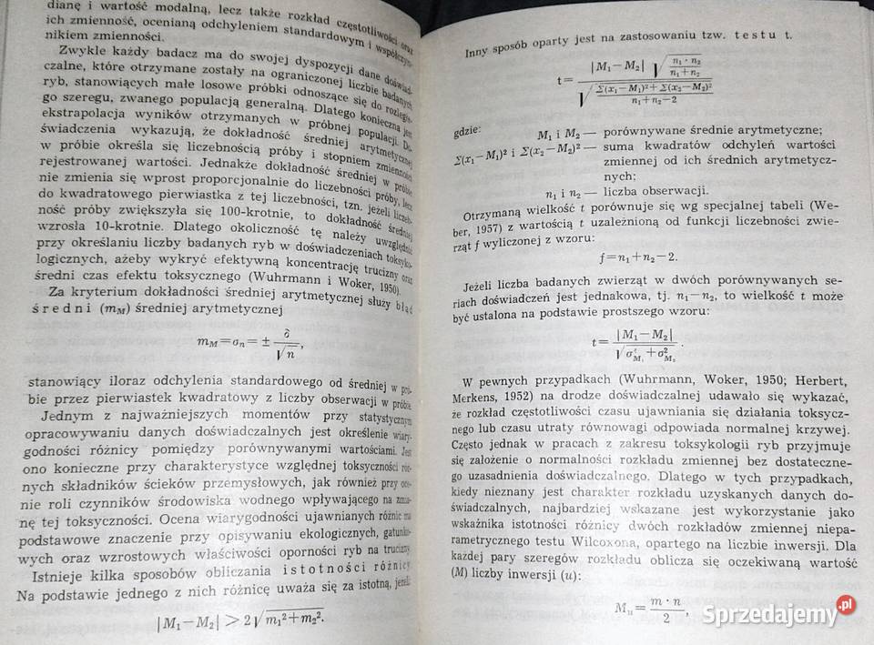 Toksykologia ryb W I Łukjanienko Rok wydania 1974 Chełm