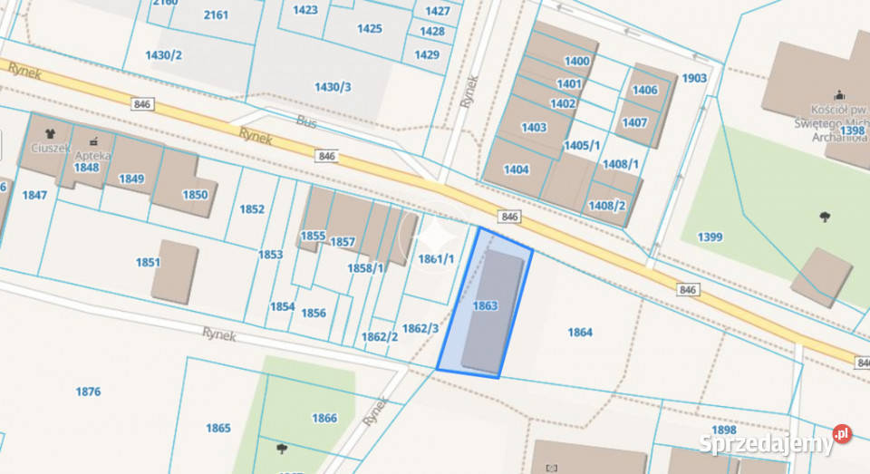 Lokal handlowousługowy w Wojsławicach lubelskie Wojsławice