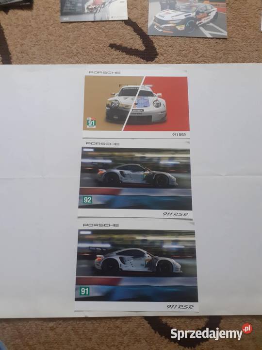 Karty Porsche Motorsport Warszawa sprzedam