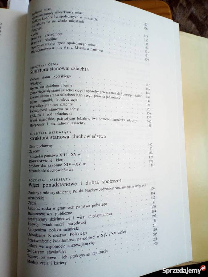 Społeczeństwo polskie X do XX wieku Lublin sprzedam
