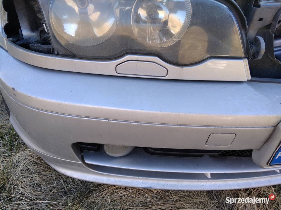bmw e46 coupe titansilber zderzak przod śląskie