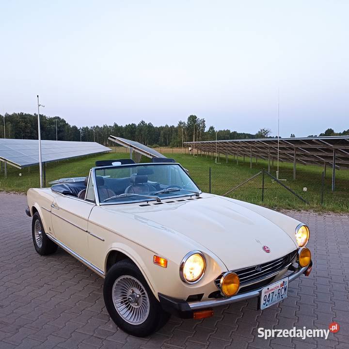 Sprzedam Kabriolet Fiat 124 Spider Abarth 1800cm3 Białystok sprzedam