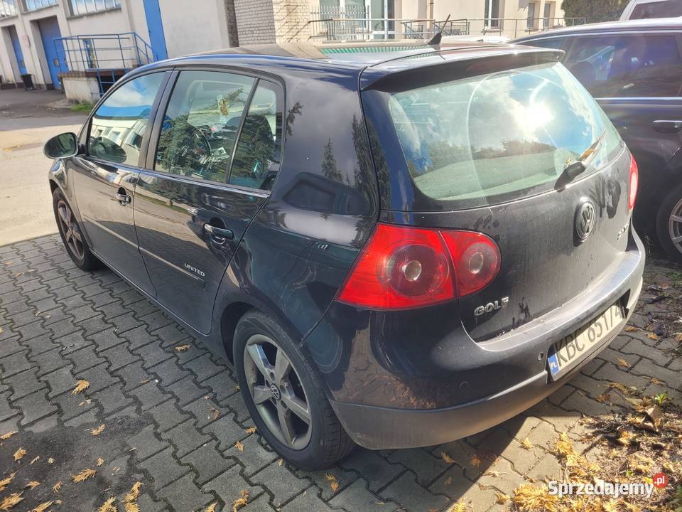 Uszkodzony VW Golf V 2008 manualna Bochnia