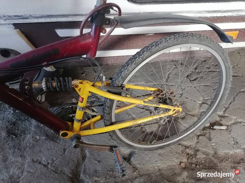 Rower czerwonożółty Krotoszyn