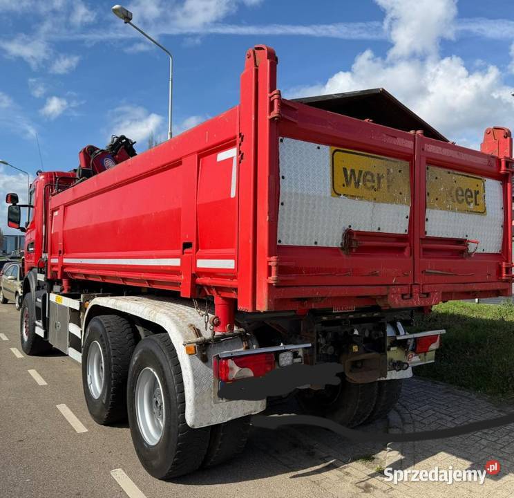 Wywrotka 6x6 bordmatic Z dzwig terz leasing diesel mazowieckie sprzedam