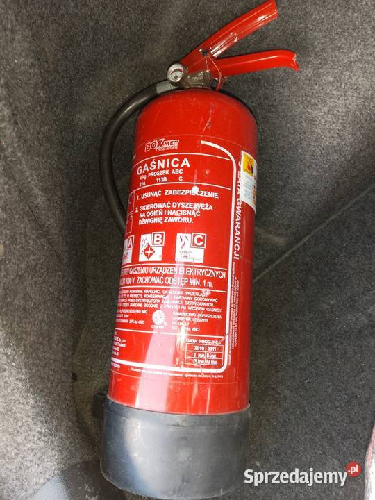 Gaśnica proszkowa 4 Kielce sprzedam