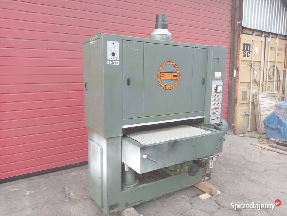 Szlifierka szerokotaśmowa SAC Wejherowo