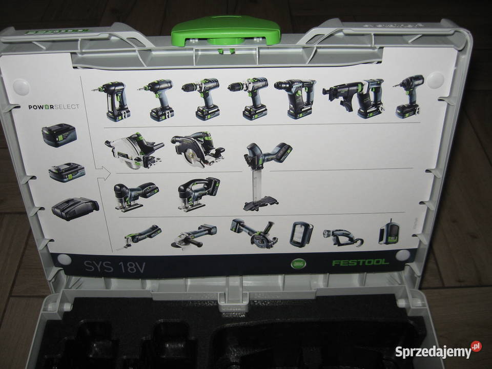 Systainer Festool 187 z w wkładem lekko Sosnowiec