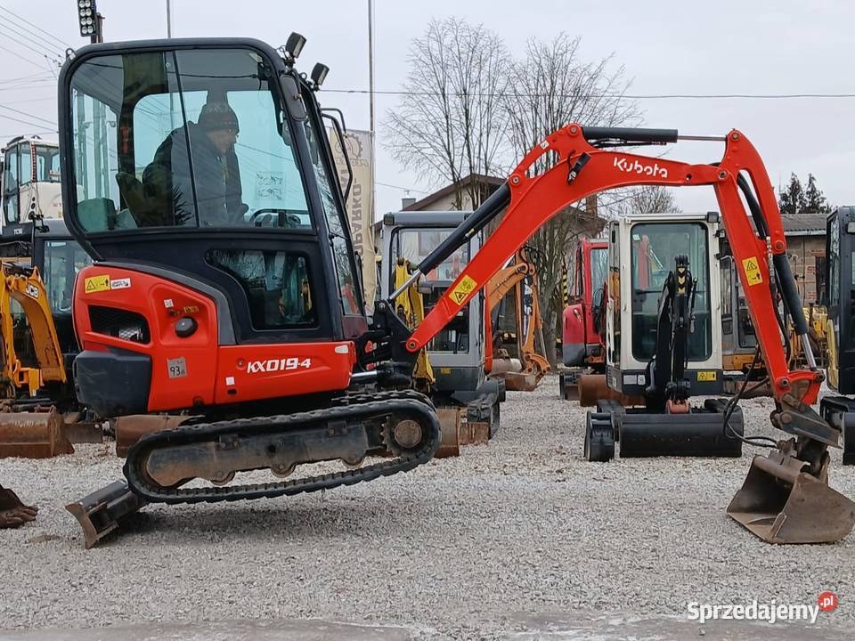 Kubota KX0194 Minikoparka z 2020 roku waga 1900 łódzkie Złoczew sprzedam
