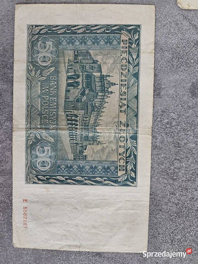 Banknot 50 1941 Generalna Gubernia zestaw 11 Rabka-Zdrój