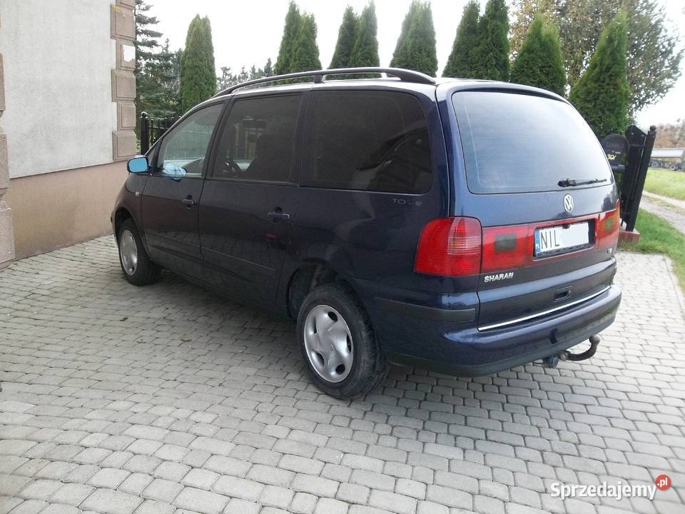 VW SHARAN 19 TDI ISOFIX 1900KM Iława