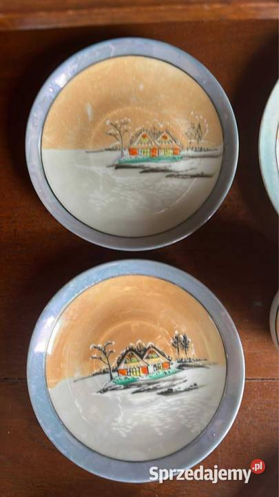 Spodek Opalizowana porcelana Japońska Gdańsk