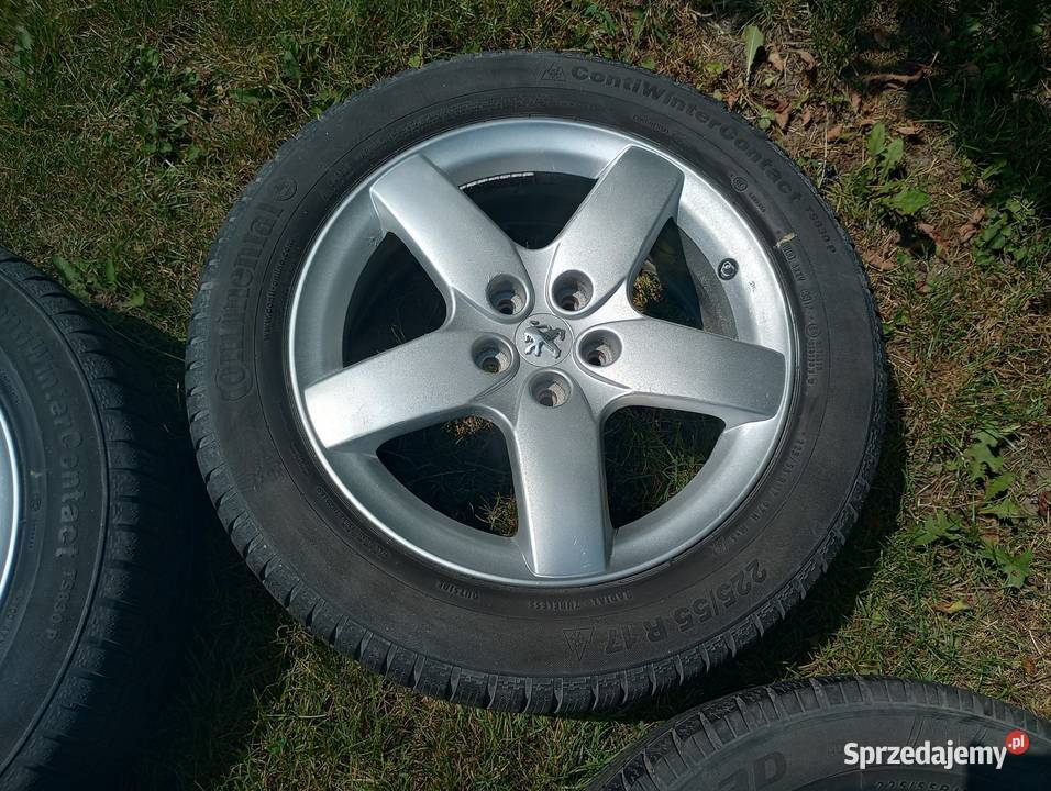 Alufelgi Peugeot 17 5x108 Oryginalne Felgi Chodecz