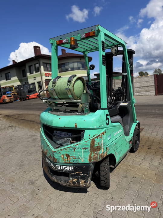 wózek widłowy MITSUBISHI FG18N 1800 Triplex 47m Wózki widłowe Działoszyn