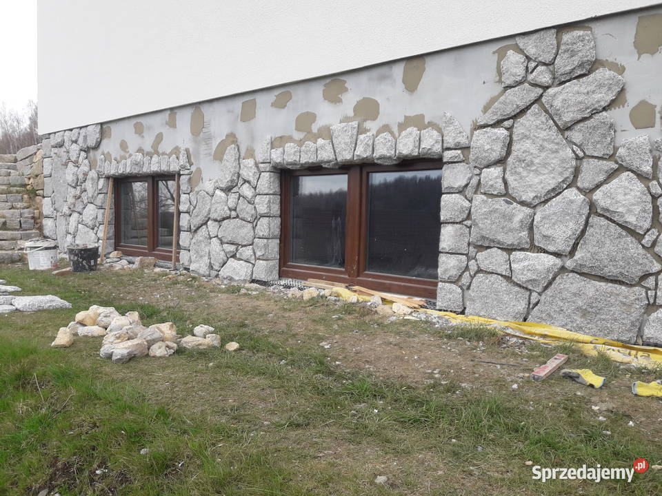 BoniówkaKamień elewacyjny granit dolnośląskie Szklarska Poręba sprzedam