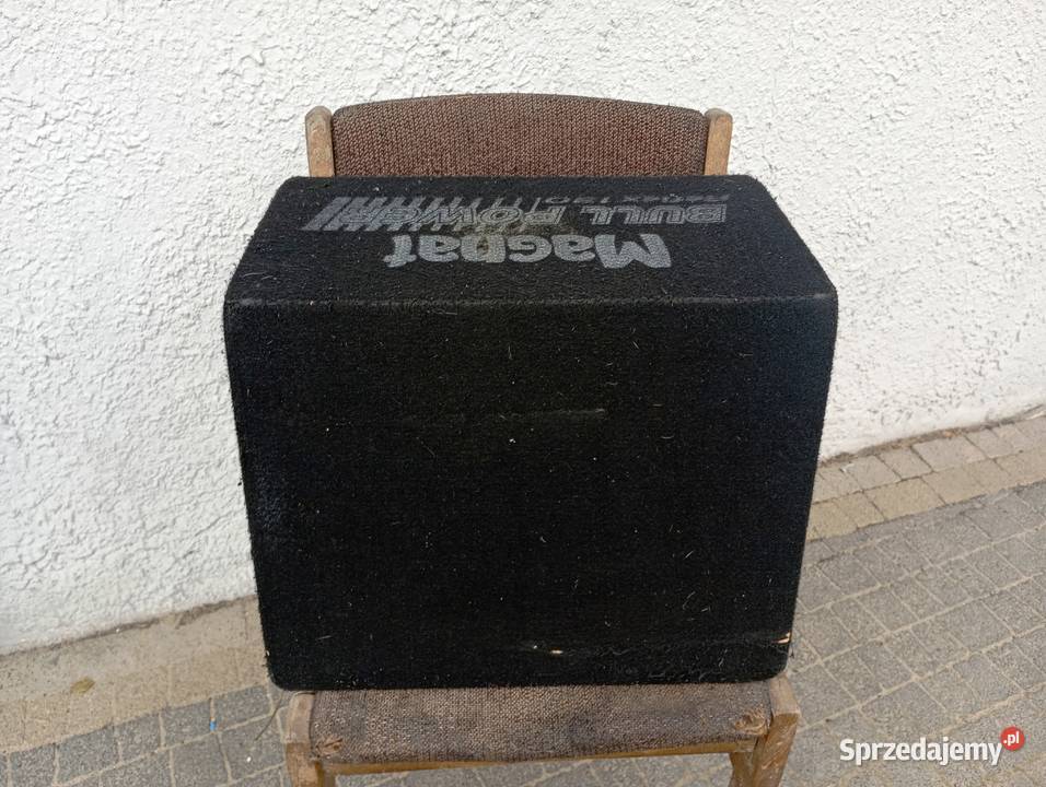 Skrzynia basowa bassowa tuba Magnat Bull Power Głośniki Niegowonice