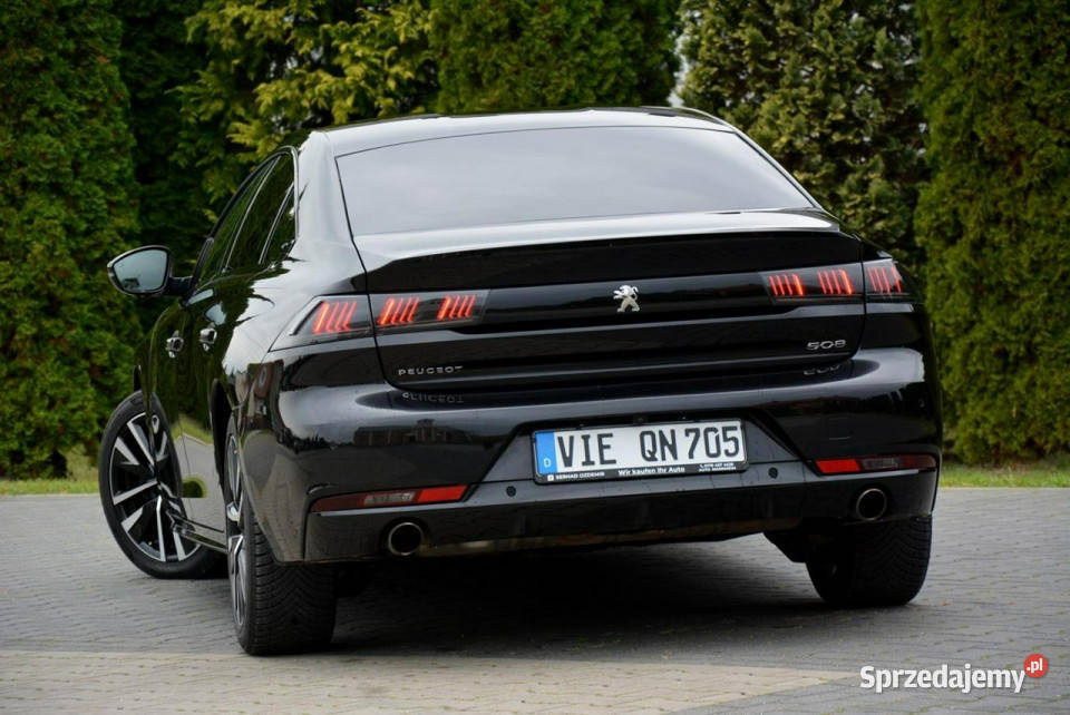 Peugeot 508 GT Full Led ELKlapa Skóry Radar ACC ogranicznik prędkości 508 Ostrów Mazowiecka