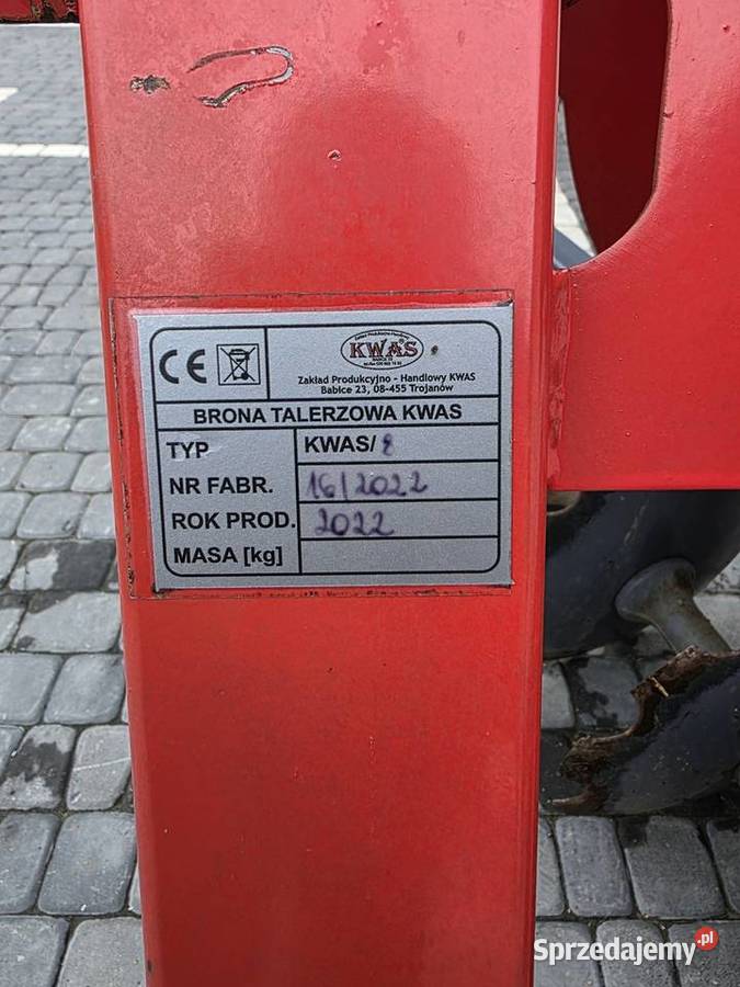 Talerzówka Kwas 2x8 Brody