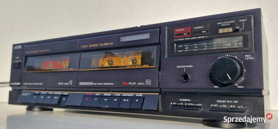 Magnetofon catette deck Aiwa ADWX505 AD WX 505 wielkopolskie Międzychód