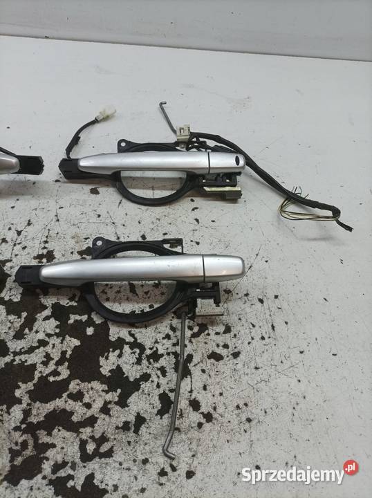 KLAMKA ZEWNĘTRZNA LEWA PRAWA PRZÓD TYŁ KOMPLET osobowe