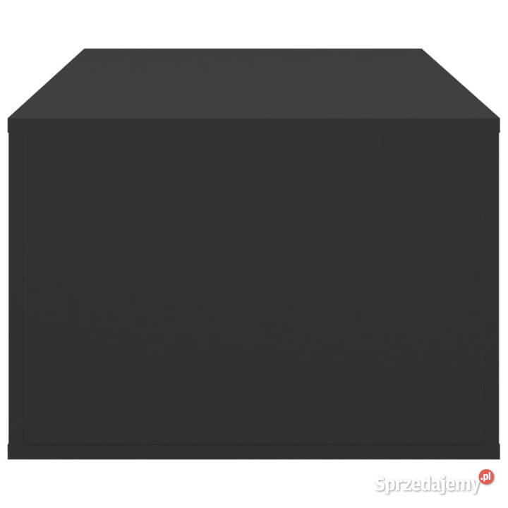 Stolik kawowy czarny 100x505x35 materiał Warszawa sprzedam
