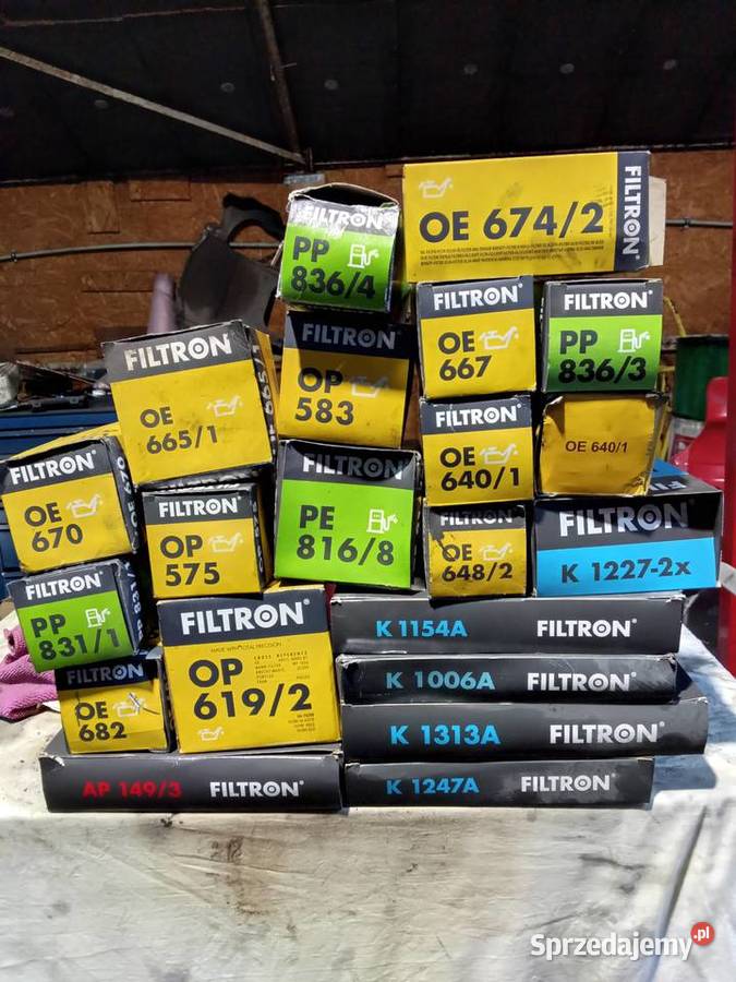 Filtron filtry całość 350 Pozostałe Szczecin