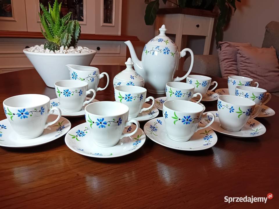 Serwis porcelana Włocławek PRL Porcelana i szkło Słomniki