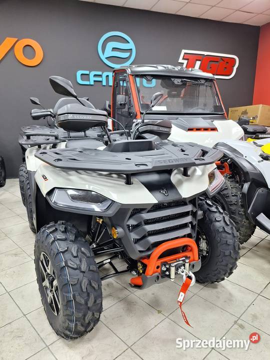 NOWOŚĆ QUAD ATV Segway AT5L EPS 4X4 Biały fv23 automatyczna Motoryzacja Nowy Sącz