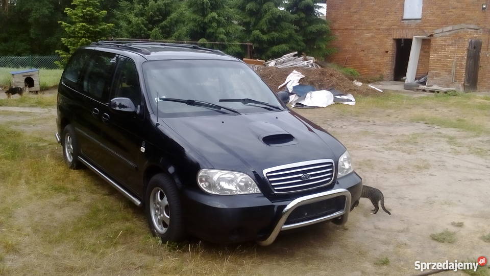 kia carnival sprzedam zamienie welurowa tapicerka Bodzanowice