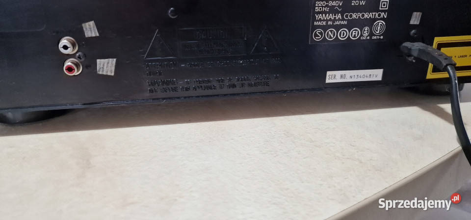 Yamaha RS CDX 510 CDX510 kompaktowy odtwarzacz Międzychód