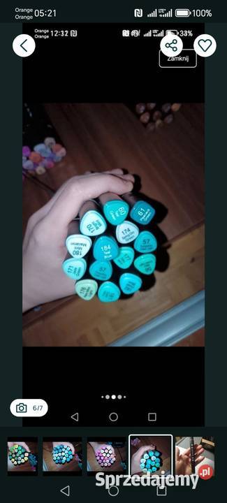 Sprzedam dużą ilością markerów