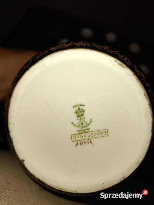 Zestaw kawowy 6 osobowy Crown Staffordshire Aleksandrów Łódzki