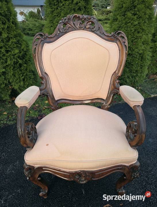 Dwa fotele ludwikowskie 9255