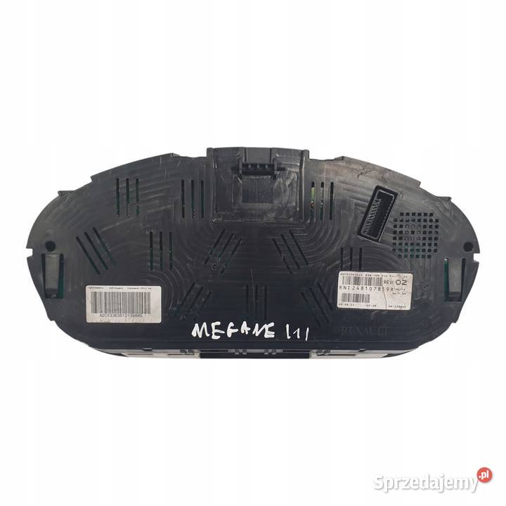LICZNIK ZEGARY 248107859R Renault Megane III 15 osobowe Chełm