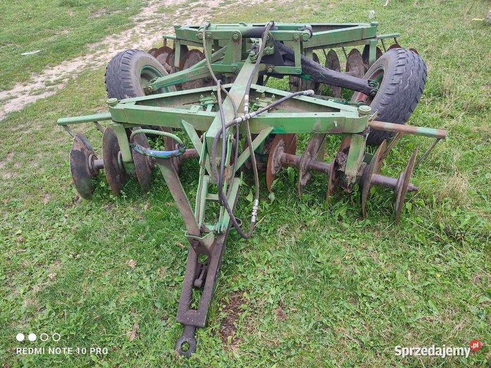 Talerzówka na kołach 28m nieuszkodzony Gąsocin