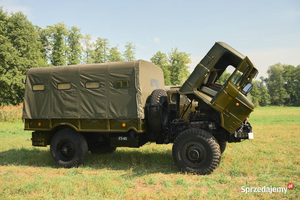 wojskowy GAZ66 1988 r militarny zabytek Bodzanów