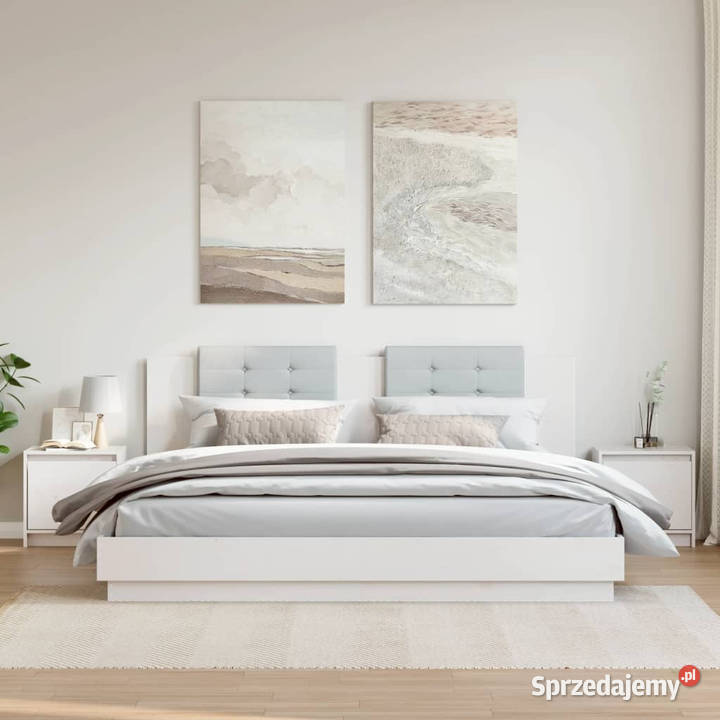 Szafki nocne 2 białe 40x305x40 lite drewno Warszawa sprzedam
