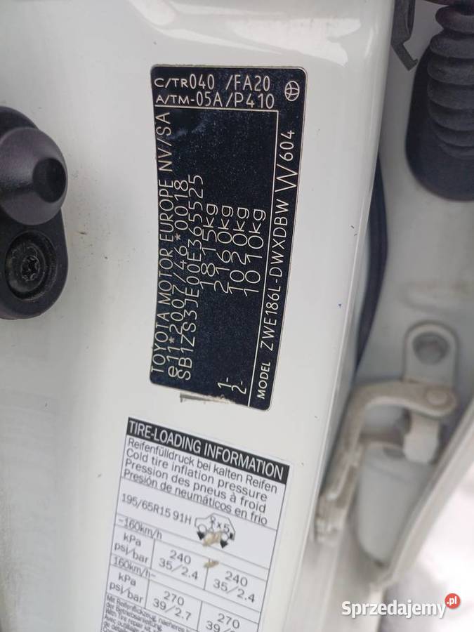 Toyota Auris 18 hybryda Jastrzębie-Zdrój